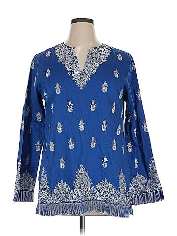Sigrid Olsen Long Sleeve Blouse (view 1)