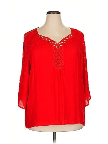 Zac & Rachel 3/4 Sleeve Blouse (view 1)