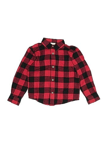 Jumping Beans Long Sleeve Button-Down Shirt (view 1)