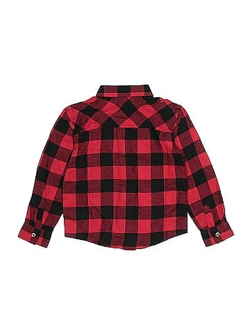 Jumping Beans Long Sleeve Button-Down Shirt (view 2)