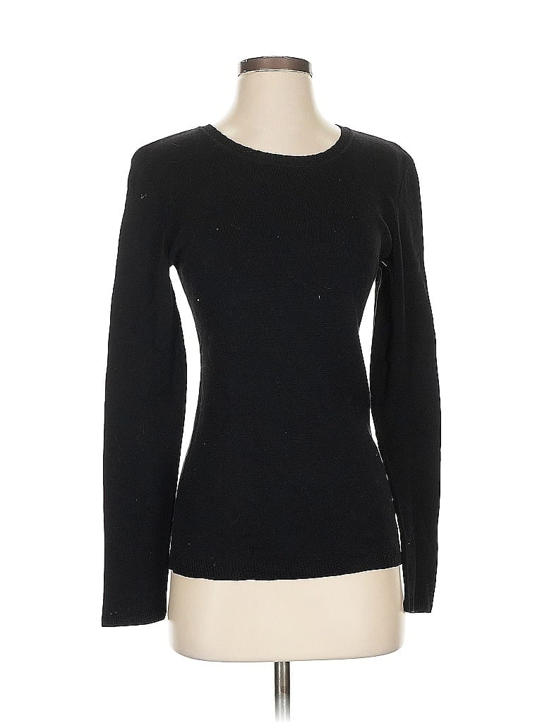 Peruvian Connection Black Pullover Sweater Size S - photo 1