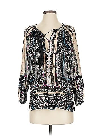 Democracy 3/4 Sleeve Blouse (view 1)