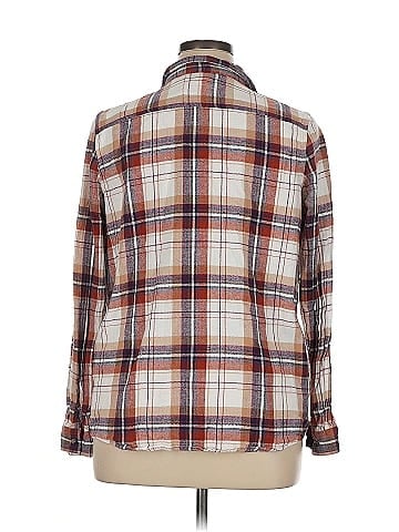 Natural Reflections Long Sleeve Button-Down Shirt (view 2)