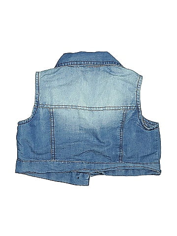 Rare Editions Sleeveless Button-Down Shirt (view 2)