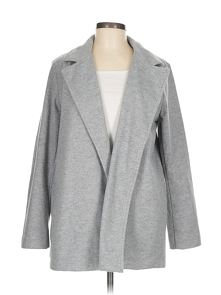 Pre-owned Joie Coat In Gray