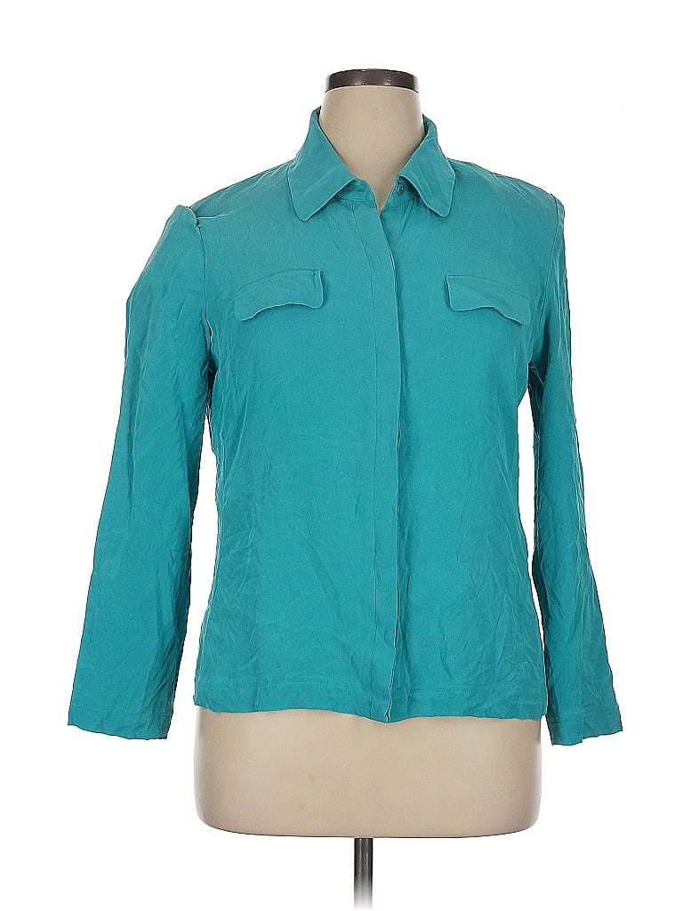 Pre-owned Dressbarn Jacket In Blue