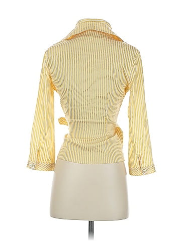 Gracia 3/4 Sleeve Button-Down Shirt (view 2)