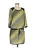 Hale Bob Graphic Green Casual Dress Size M - photo 1