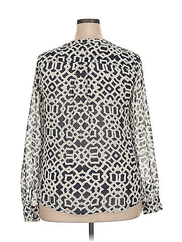 INC International Concepts Long Sleeve Blouse (view 2)