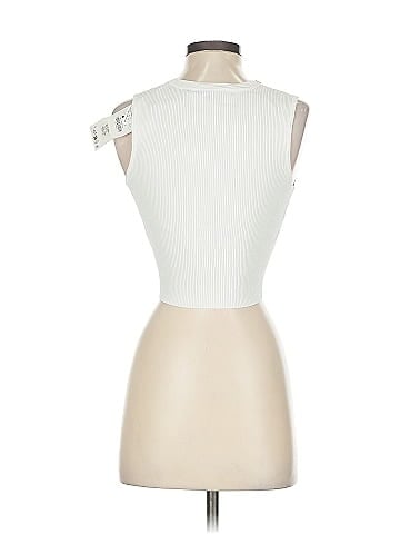 Zara Sleeveless Button-Down Shirt (view 2)
