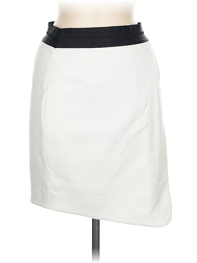 Pre-owned Elizabeth And James Casual Skirt In White