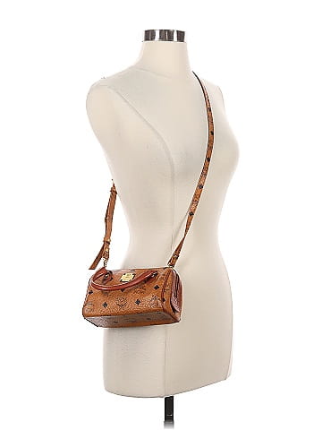 MCM Vintage Mini Visetos Satchel (view 2)
