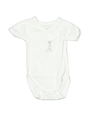 Petit Bateau Short Sleeve Onesie (view 1)