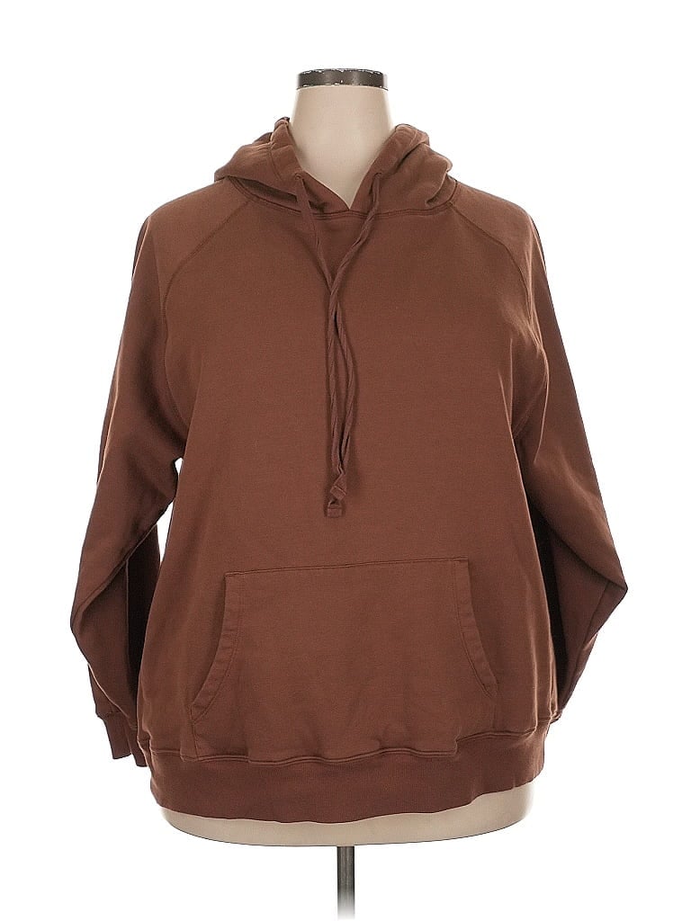 The Drop Brown Pullover Hoodie Size XXL - photo 1