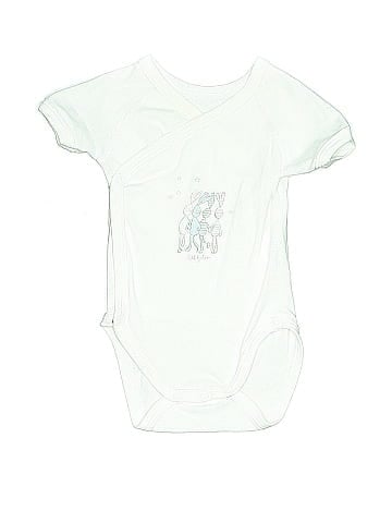 Petit Bateau Short Sleeve Onesie (view 1)