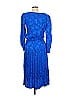 Maggy London 100% Silk Blue Casual Dress Size 8 - photo 2