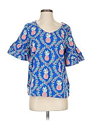 Crown & Ivy Short Sleeve Blouse