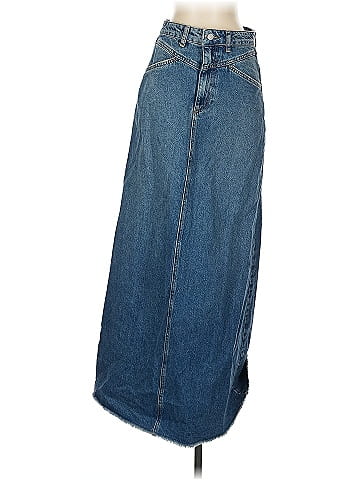 We the Free Denim Skirt (view 1)