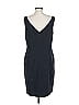 David Meister 100% Silk Solid Black Cocktail Dress Size 12 - photo 2