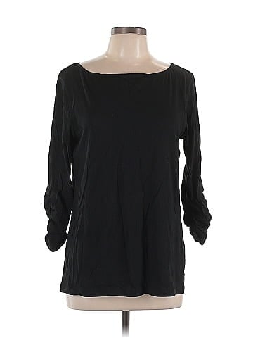 Donna Karan New York 3/4 Sleeve T-Shirt (view 1)