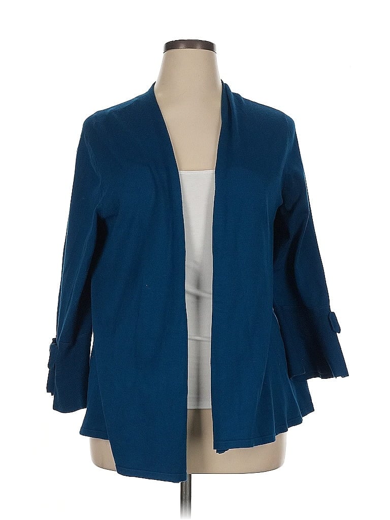Alfani Blue Cardigan Size XL - photo 1