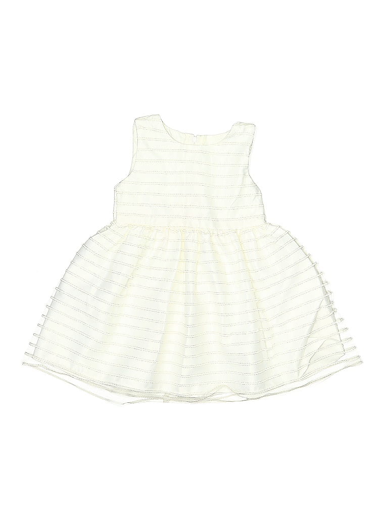 Pre-owned Assorted Brands Kids' Dress In White