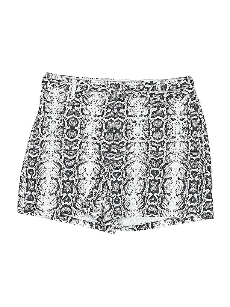 Pre-owned Express Shorts In Silver