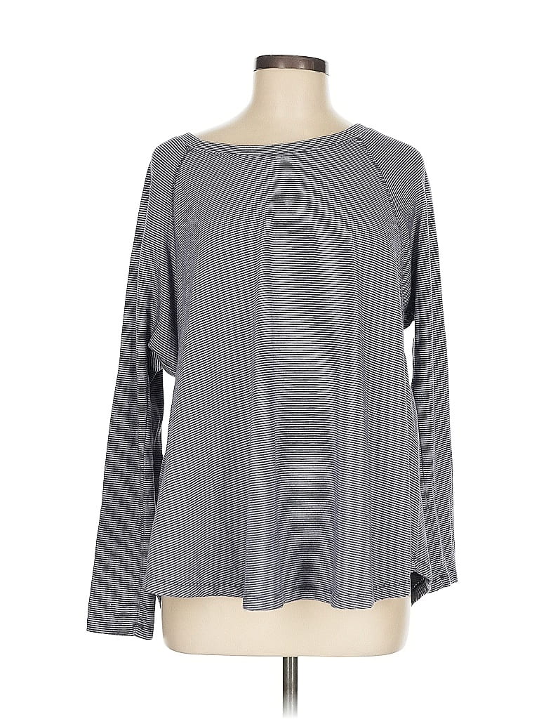 Pre-owned Tommy Hilfiger Long Sleeve T-shirt In Gray