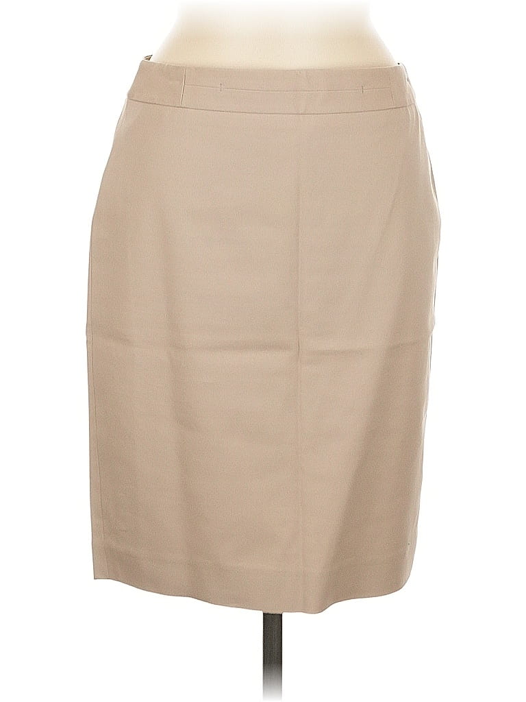 Pre-owned Ann Taylor Factory Formal Skirt In Brown