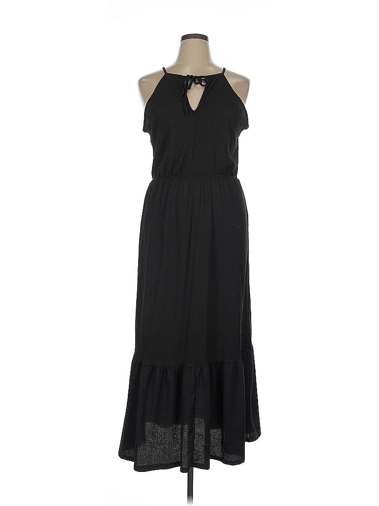 Pre-owned Lush Casual Dress In Black
