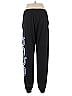 Bebe Graphic Black Track Pants Size L - photo 2