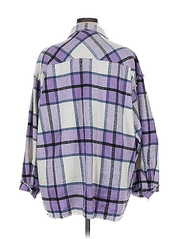 White Birch Long Sleeve Button-Down Shirt (view 2)