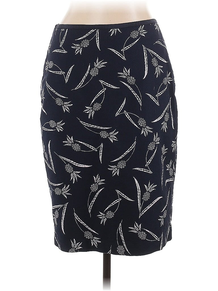 Pre-owned Ann Taylor Casual Skirt In Blue