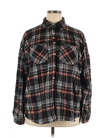 White Birch Long Sleeve Button-Down Shirt (view 1)