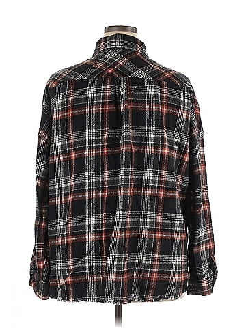 White Birch Long Sleeve Button-Down Shirt (view 2)