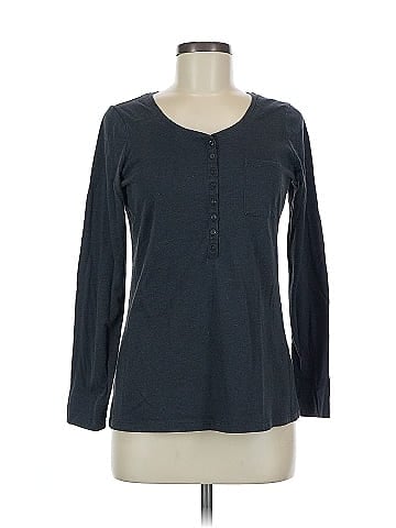 Ambrielle Long Sleeve Henley (view 1)