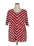 Croft & Barrow Red Short Sleeve Top Size XL - photo 1