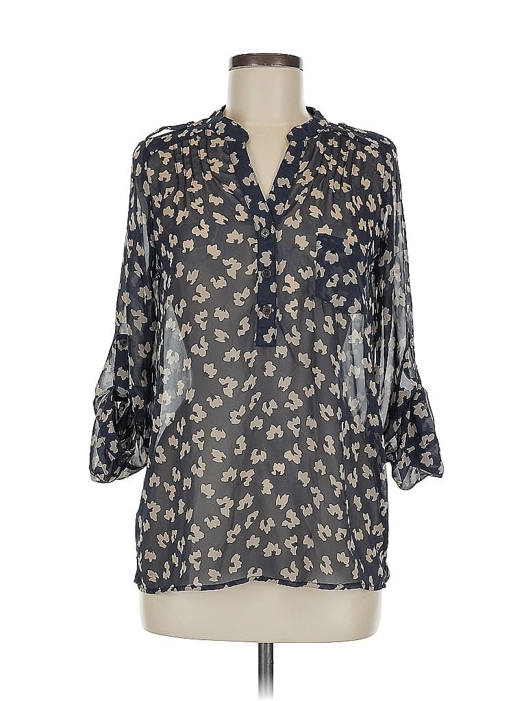 Click to view more detailed imagery on our partner's website Pre-owned Alice Blue Designed Exclusively For Stitch Fix 3/4 Sleeve Blouse In Blue