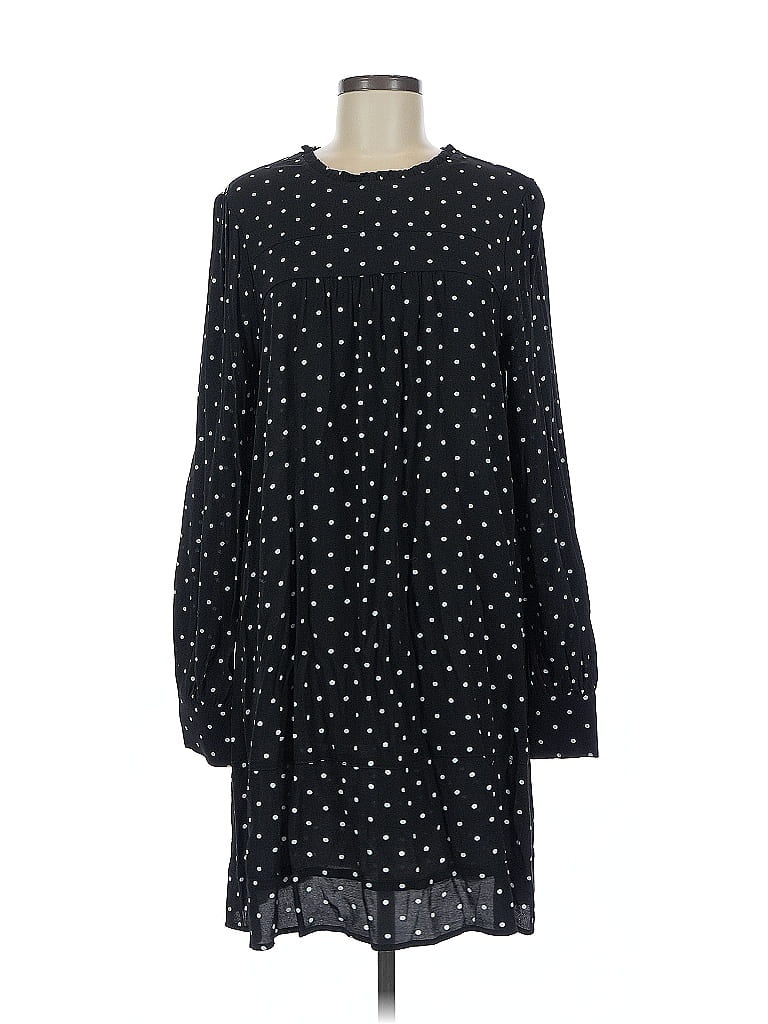 Pre-owned Chaps Casual Dress In Black