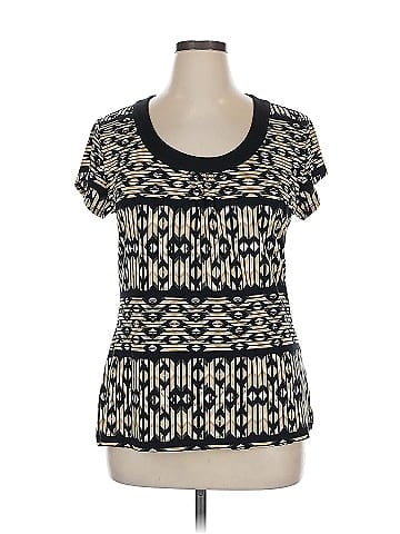 Liz & Co. Short Sleeve Top (view 1)