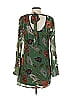 Band of Gypsies Paisley Green Casual Dress Size S - photo 2