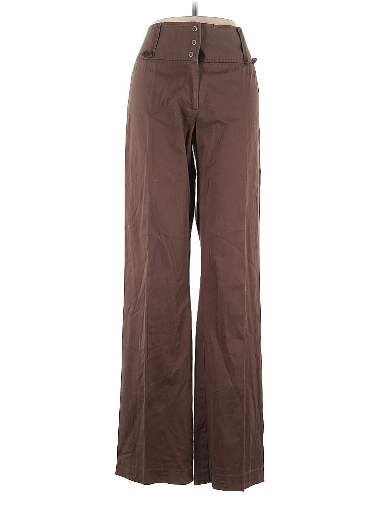 David Meister Brown Dress Pants Size 8 - photo 1