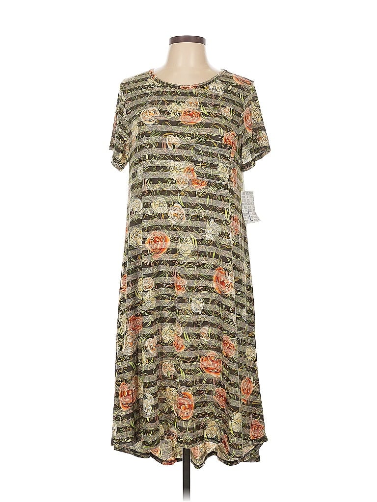 Lularoe Casual Dress In Green