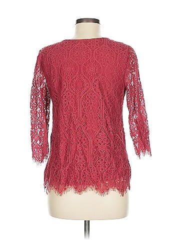 THREE PINK HEARTS 3/4 Sleeve T-Shirt (view 2)