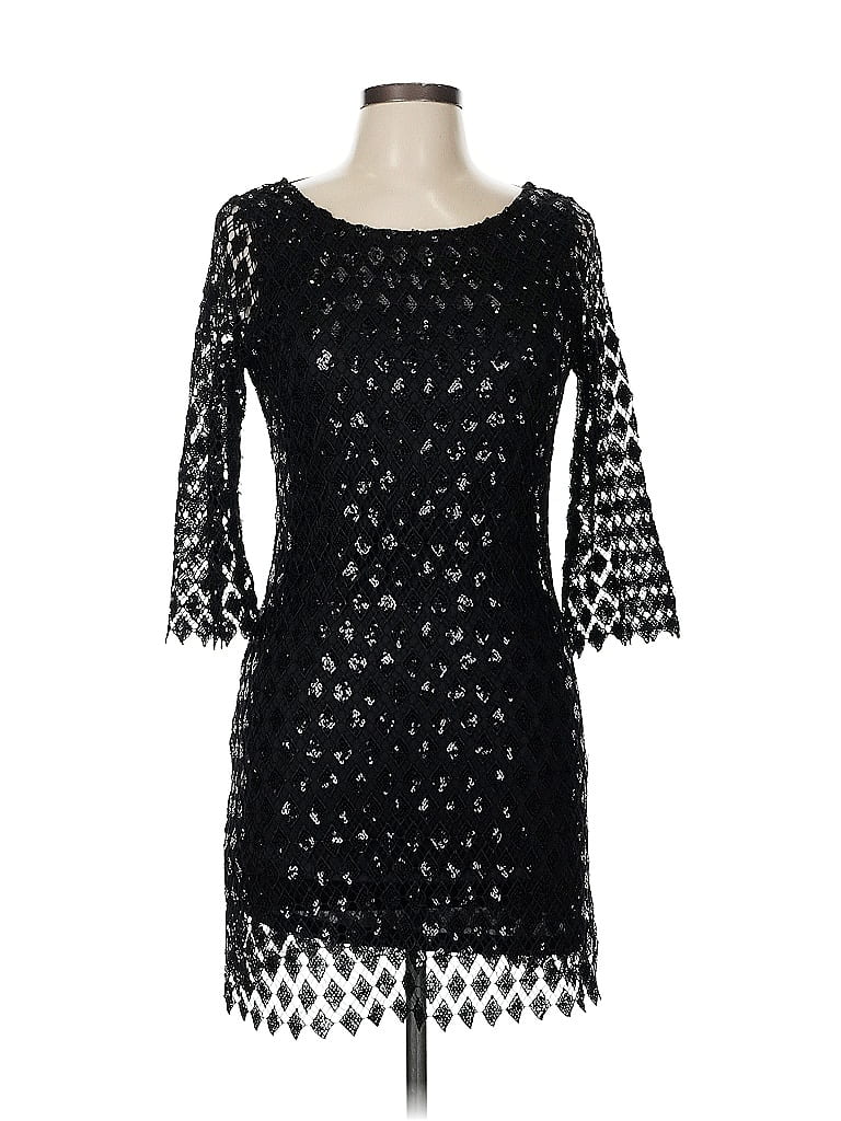 Gracia 100% Polyester Black Cocktail Dress Size M - photo 1