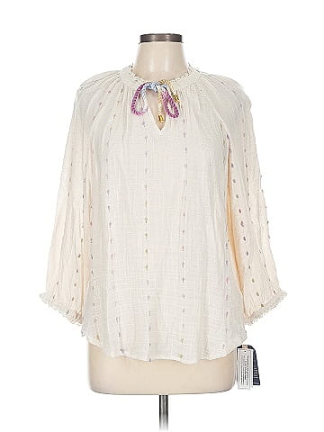 Democracy 3/4 Sleeve Blouse (view 1)