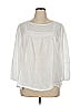 White Label The White Company White 3/4 Sleeve Blouse Size 14 - photo 1