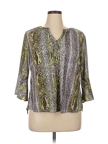 Dana Buchman 3/4 Sleeve Blouse (view 1)