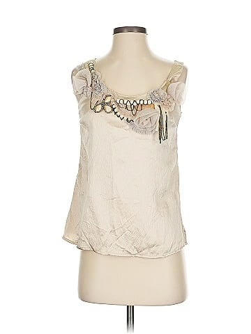 Corey Lynn Calter Sleeveless Silk Top (view 1)