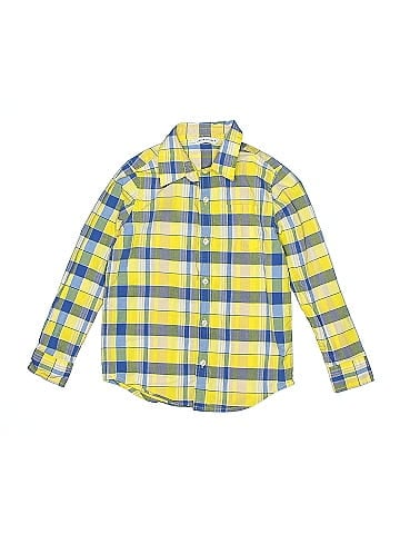 Janie and Jack Long Sleeve Button-Down Shirt (view 1)